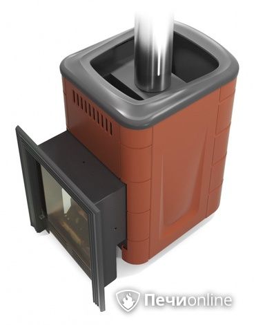 Печь для бани на газу TMF Уренгой Мини 2018 Inox БСЭ терракота в Красноуфимске